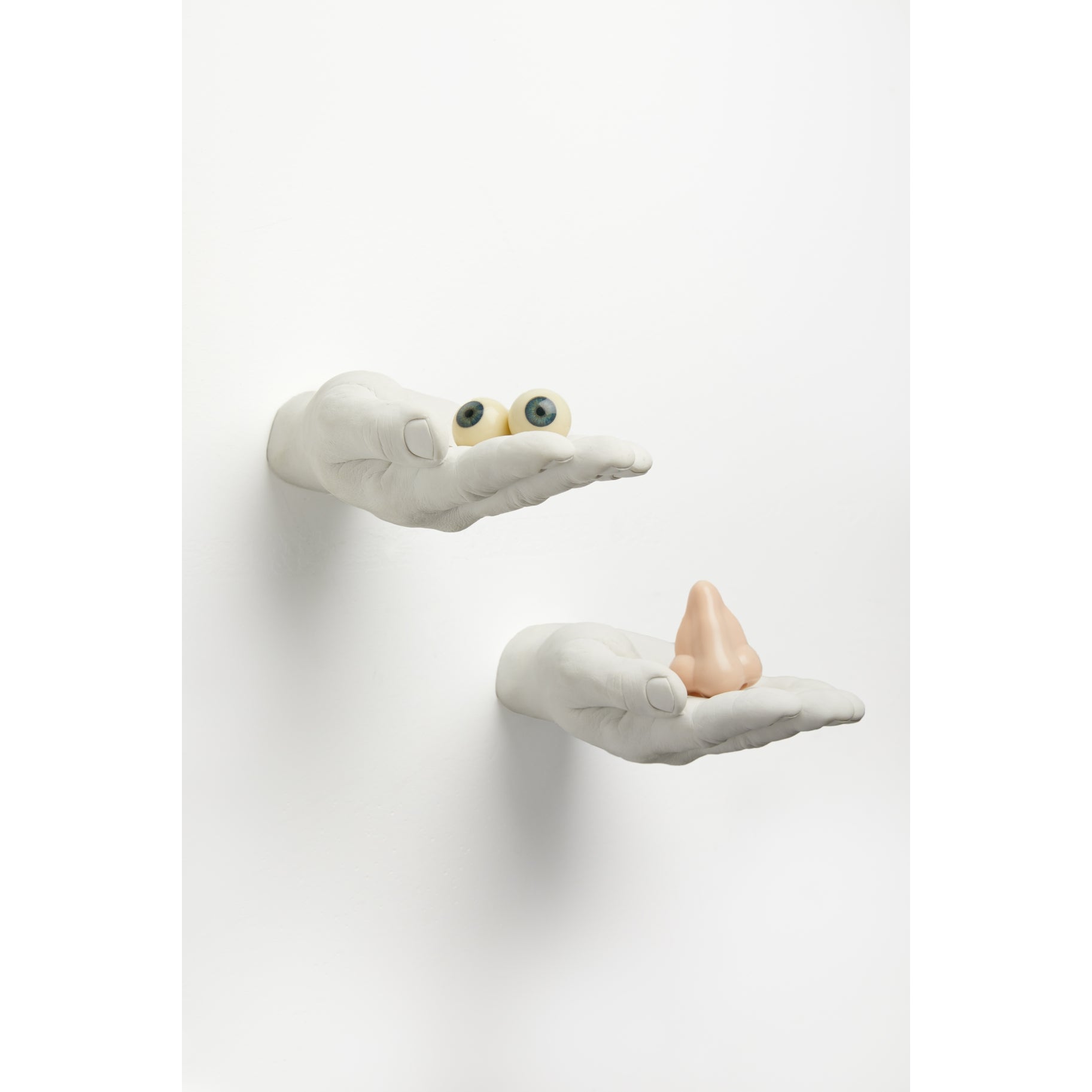 Ganci A Mano Da Parete Hand Hook Offer White Di Harry Allen Per Areaware – Design Realistico, Portachiavi E Vassoio